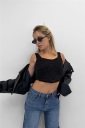 top corto in pizzo selena